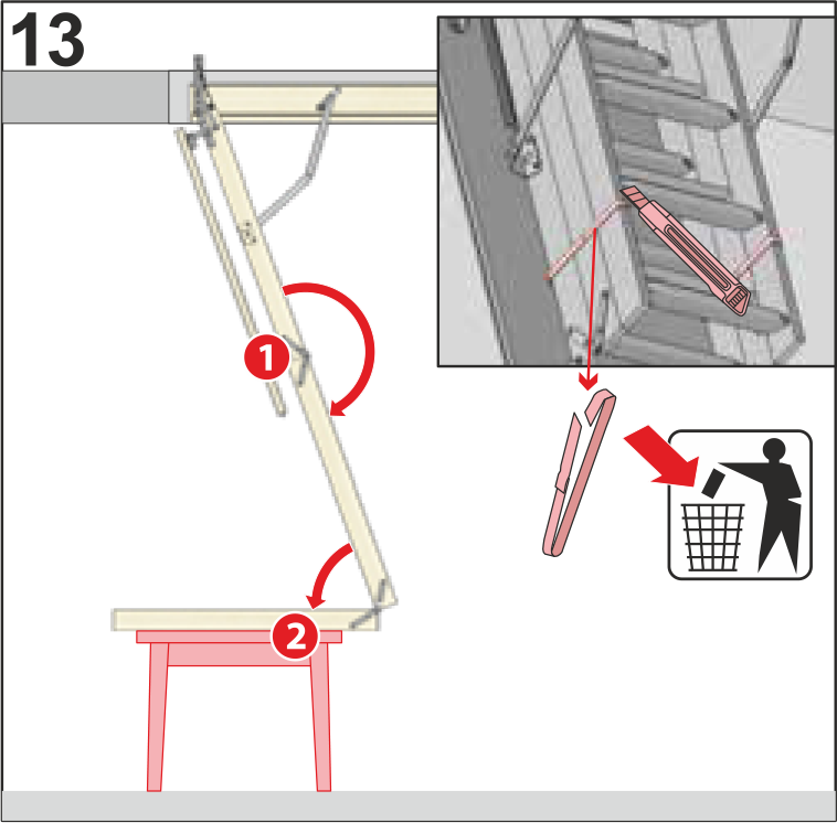 Чердачная лестница с люком своими руками чертежи и фото
