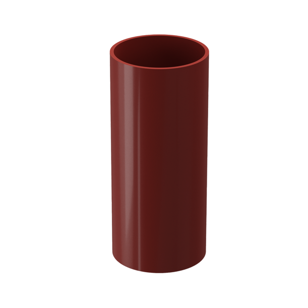 Труба водосточная 3 м Standard, красный - 1